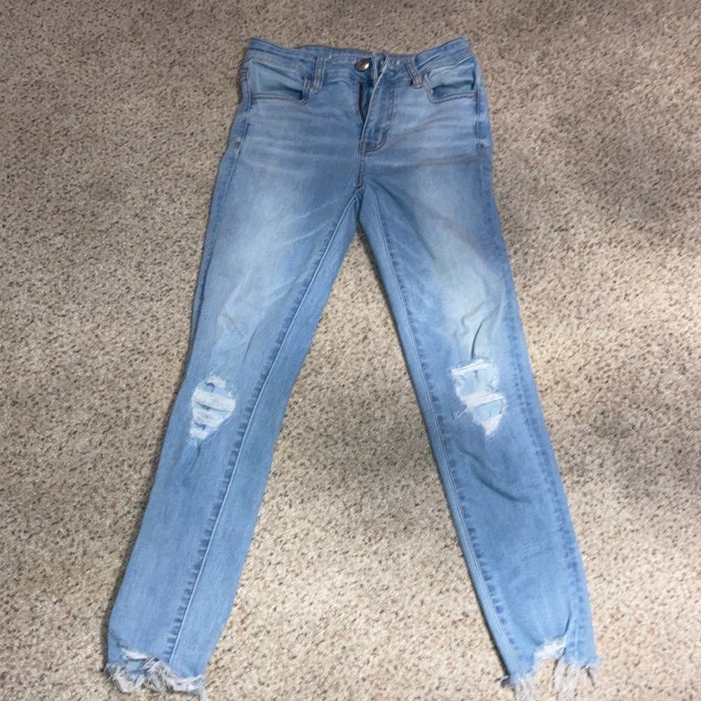 American eagle jeans size 0